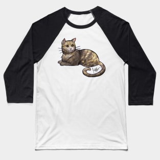 Cat - American Shorthair - Tortoise Shell Baseball T-Shirt